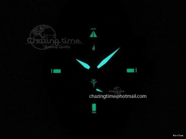 MIROTIME 0113 Comfortable Pilot Chrono IW388003 Real Ceramic ZF 1:1 Best Edition On Black Nylon Strap A 7322